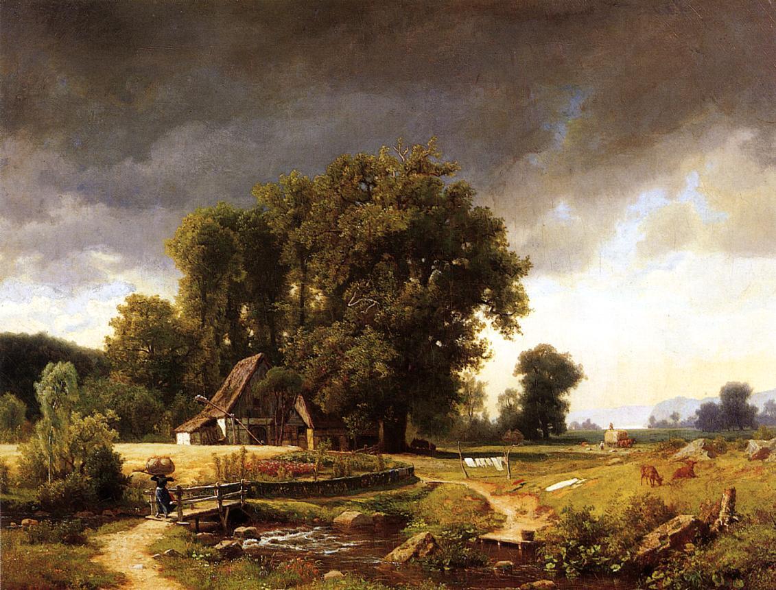 Albert Bierstadt Canvas Paintings page 3